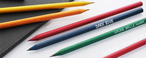 Bleistifte farbiges Holz